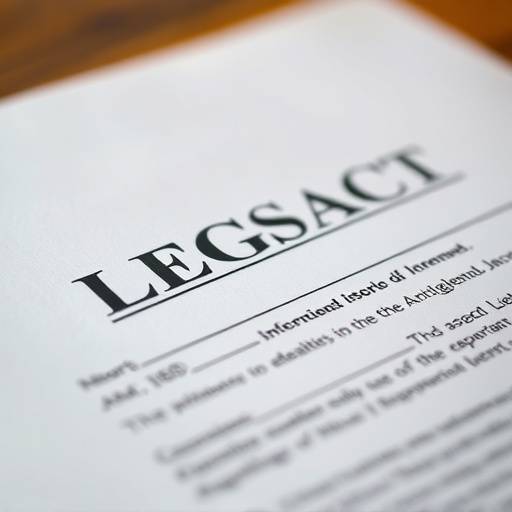 Legal agreement